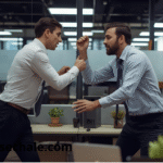 indian employee fight with boss