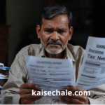 man gets inciome tax notice