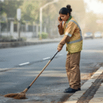 mobile talking while work