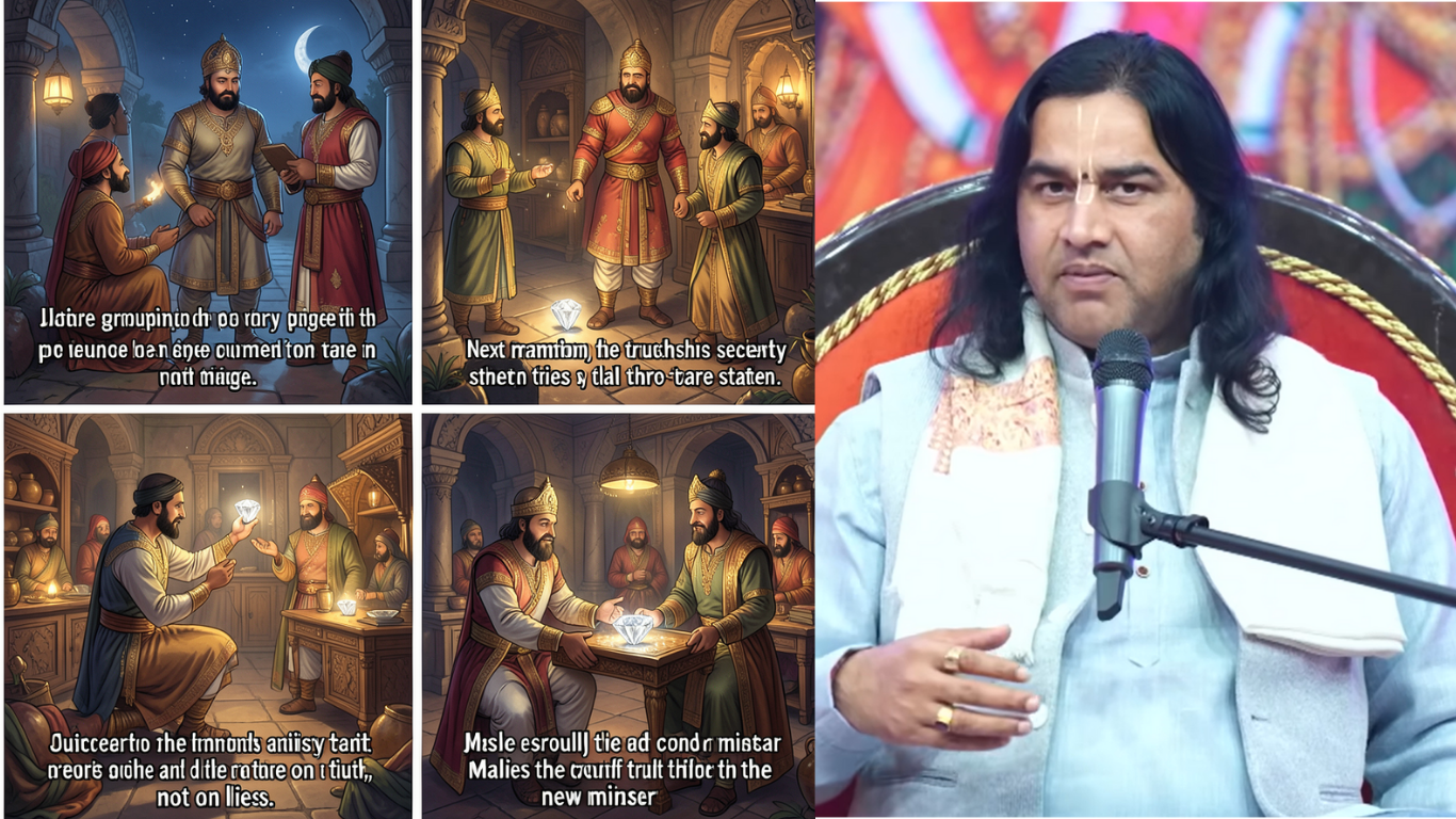 जब राजा ने चोर नहीं, मंत्री को दी सजा ! Shri Devkinandan Thakur Ji