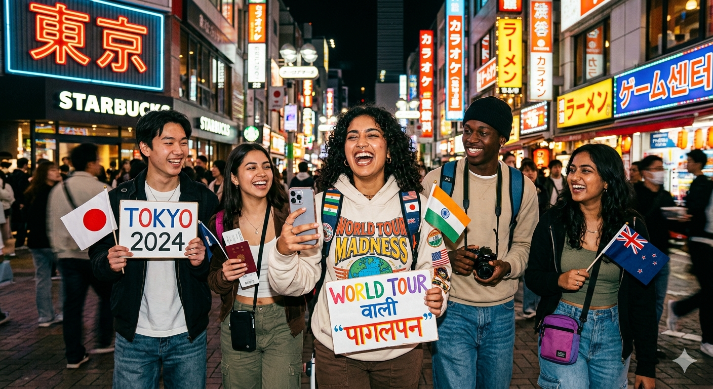 वर्ल्ड टूर वाला “पागलपन” – जेन Z की नई दीवानगी