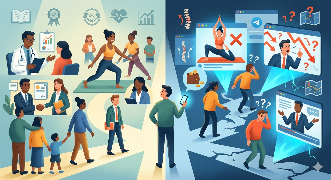 यूट्यूब एक्सपर्ट्स का जाल: झूठे ज्ञान से कैसे बचें और सिर्फ सरकारी रजिस्टर्ड विशेषज्ञ ही क्यों चुनें