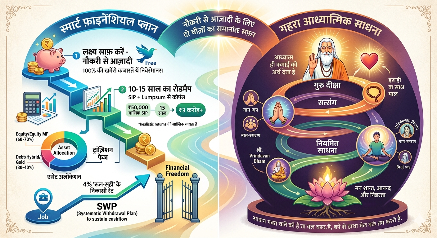 “नौकरी से आज़ादी” कैसे पायें ?