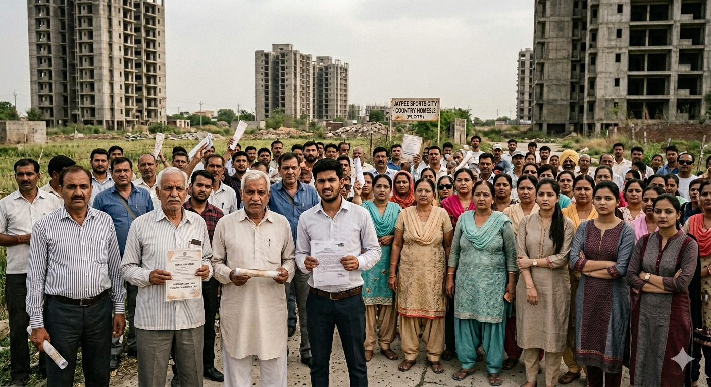 जेपी स्पोर्ट्स सिटी: सपनों से “घोस्ट सिटी” तक