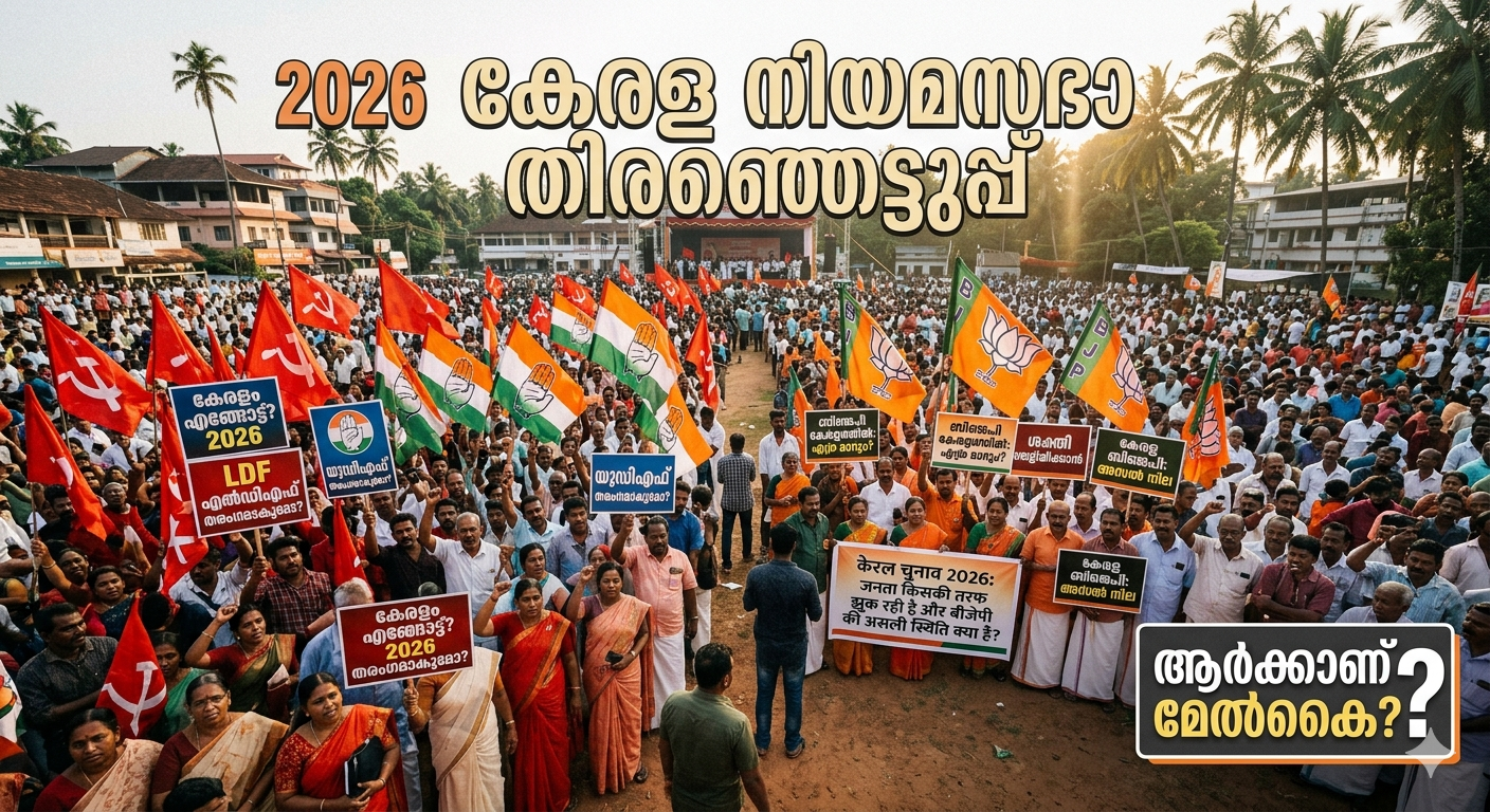 केरल चुनाव 2026: जनता किसकी तरफ झुक रही है और बीजेपी की असली स्थिति क्या है?