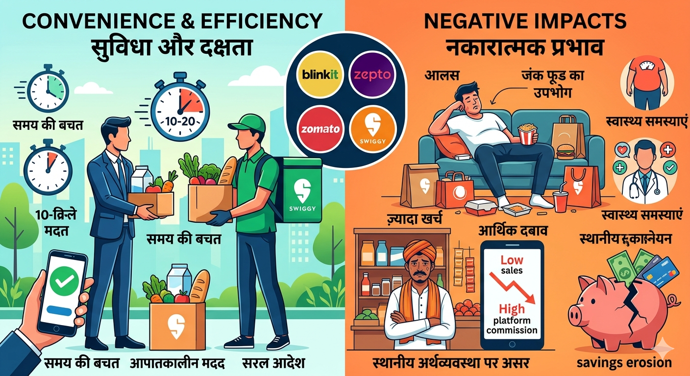 Blinkit, Zepto, Zomato, Swiggy: क्या ये ऐप हमें आलसी और कंगाल बना रहे हैं?