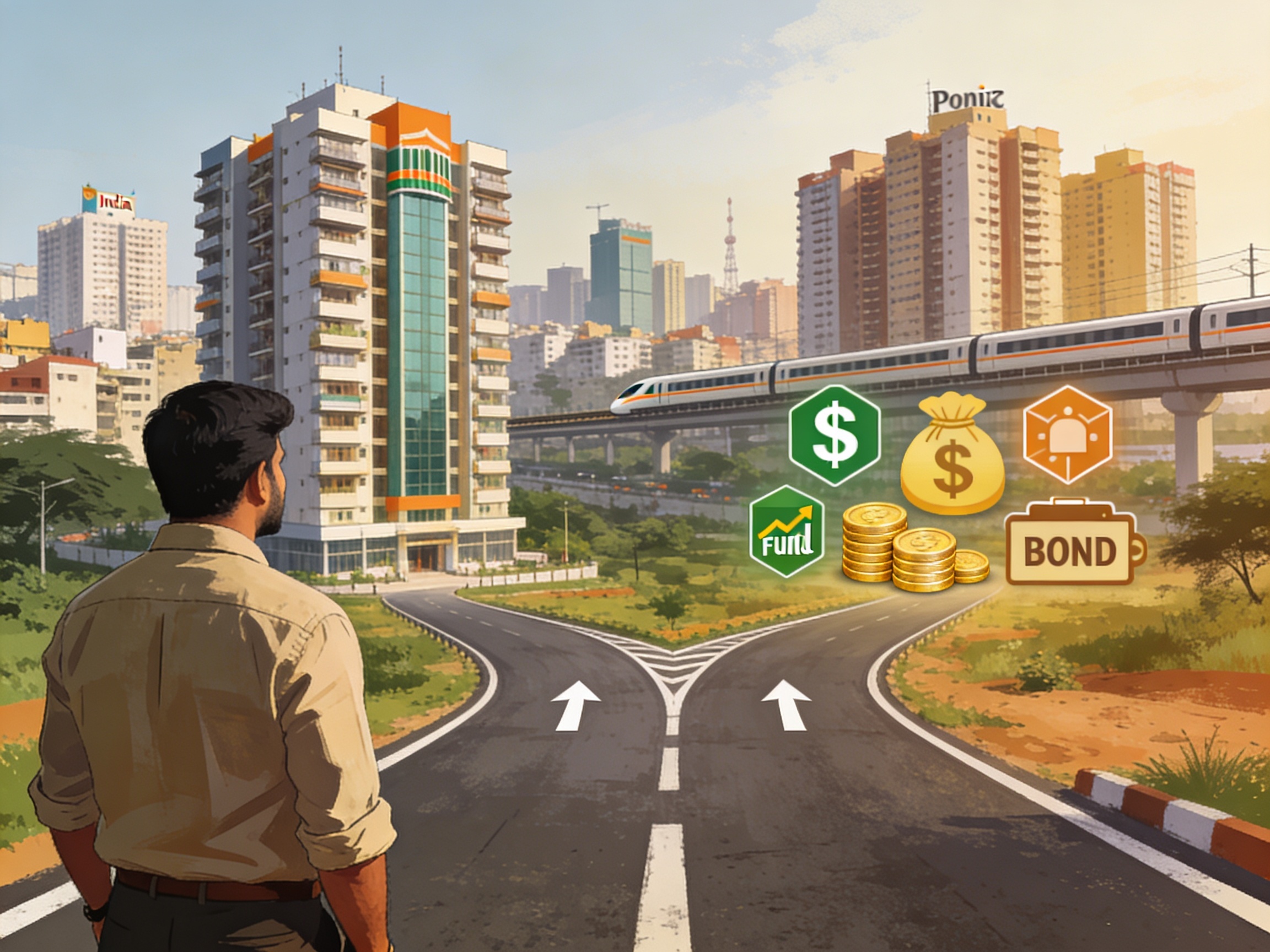 मिडिल क्लास इन्वेस्टर का सवाल: 1.5 करोड़ का फ्लैट बेचें या पोर्टफोलियो diversify करें?