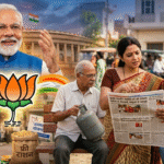 bjp with despite problems