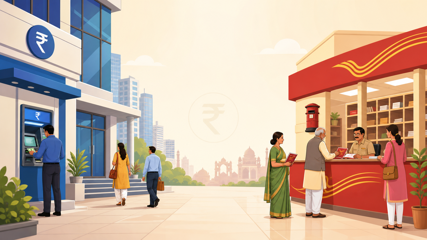 बैंक के मुकाबले पोस्ट ऑफिस में पैसा जमा करना क्या ज्यादा सेफ है ?