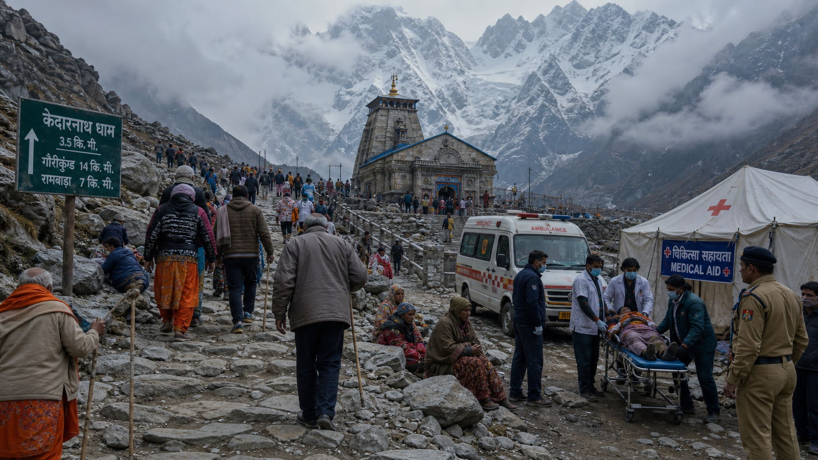 2026 की चार धाम यात्रा में 55 मौतें: आस्था, अव्यवस्था और पहाड़ की सच्चाई