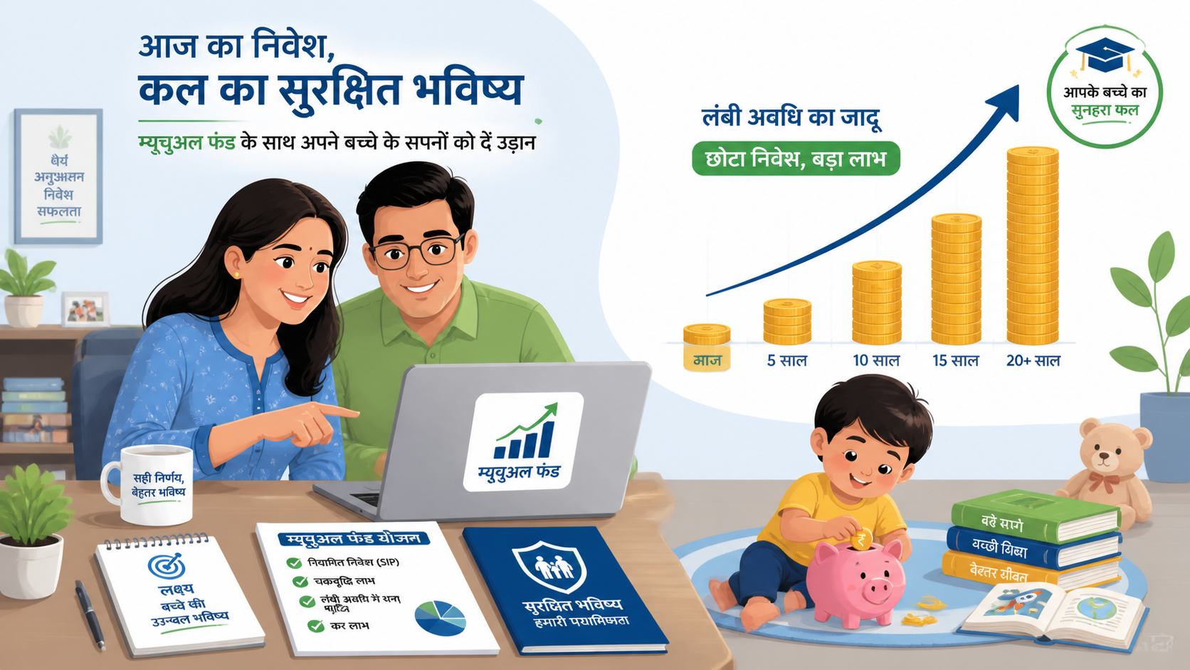 बच्चे के नाम पर म्यूचुअल फंड में निवेश: नियम, प्रक्रिया और टैक्स का आसान समझाया गया लेख